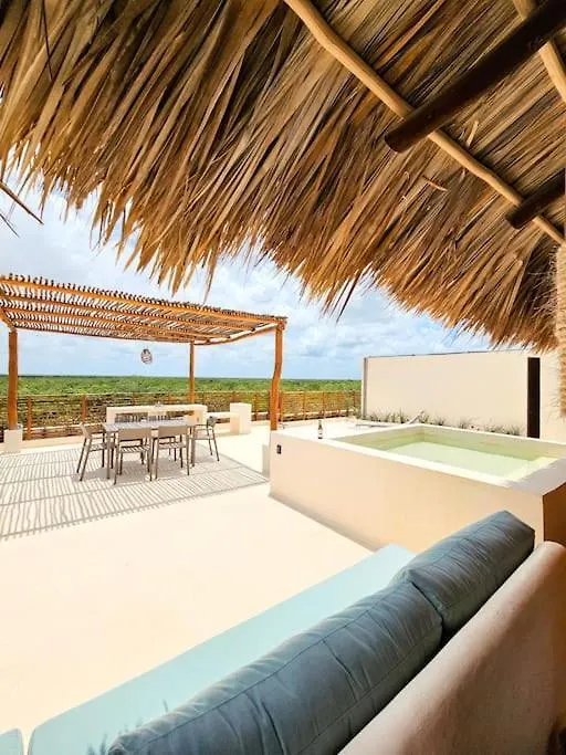 Appartamento Private Rooftop Penthouse With Pool, Bbq & Jungle View Tulum 0*,