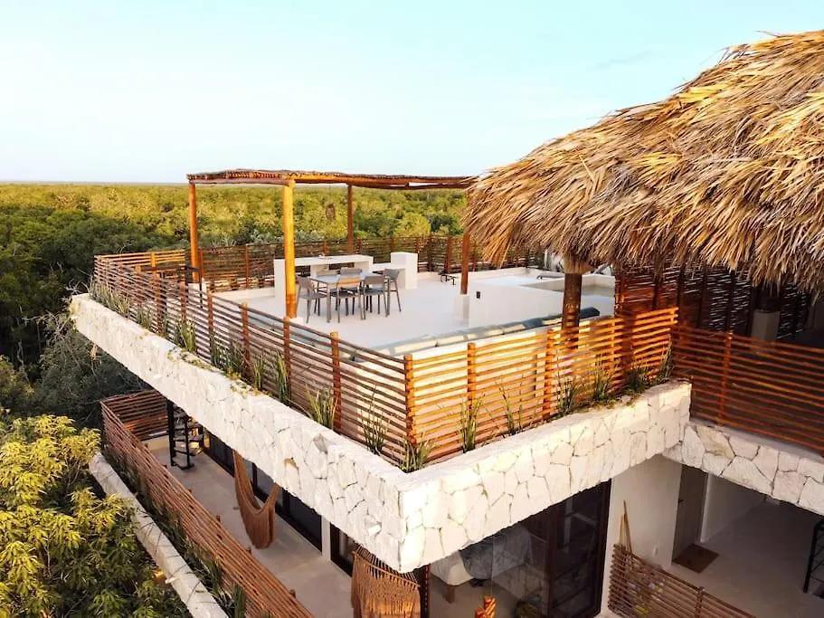 Appartamento Private Rooftop Penthouse With Pool, Bbq & Jungle View Tulum